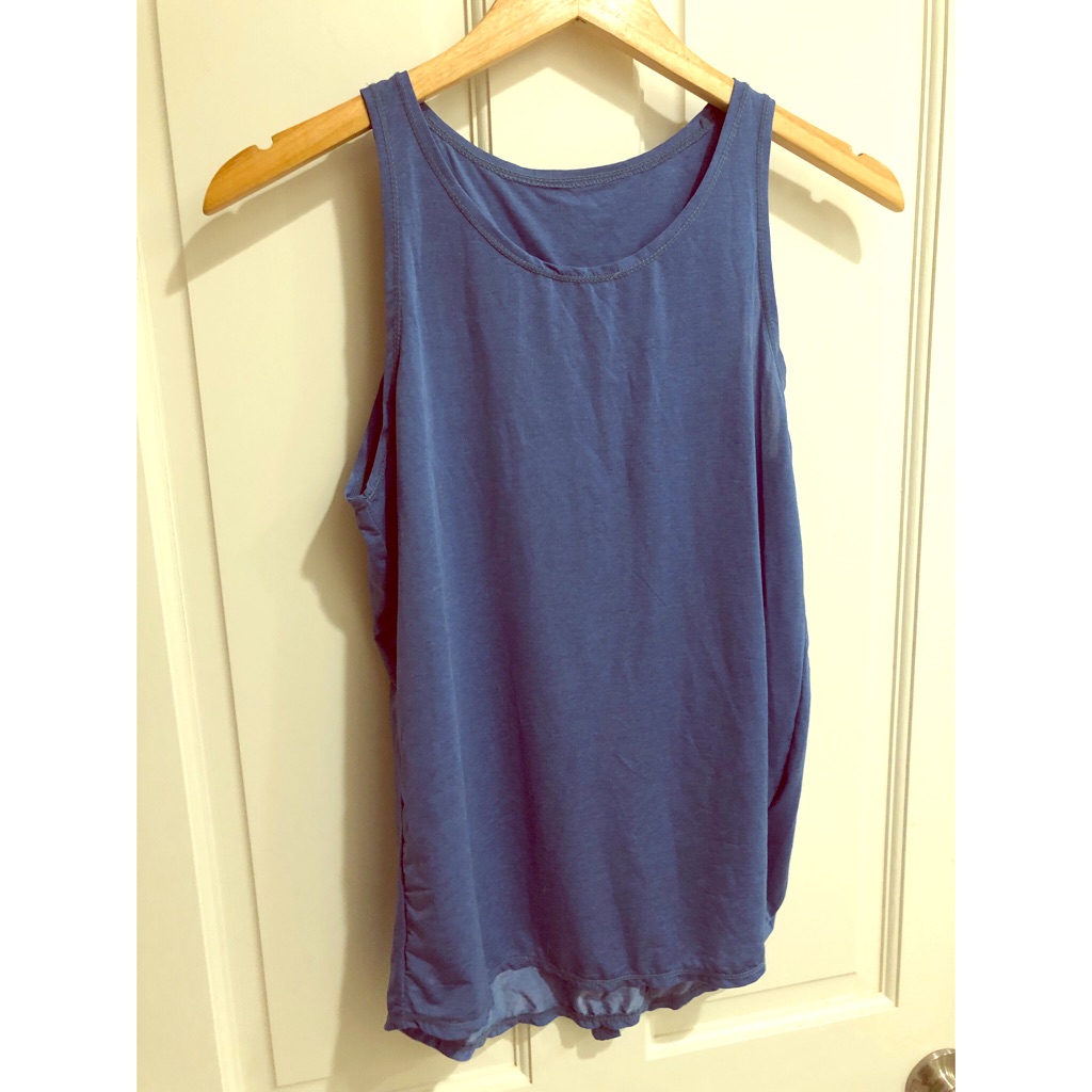 Running Top- Split Back - Never Worn